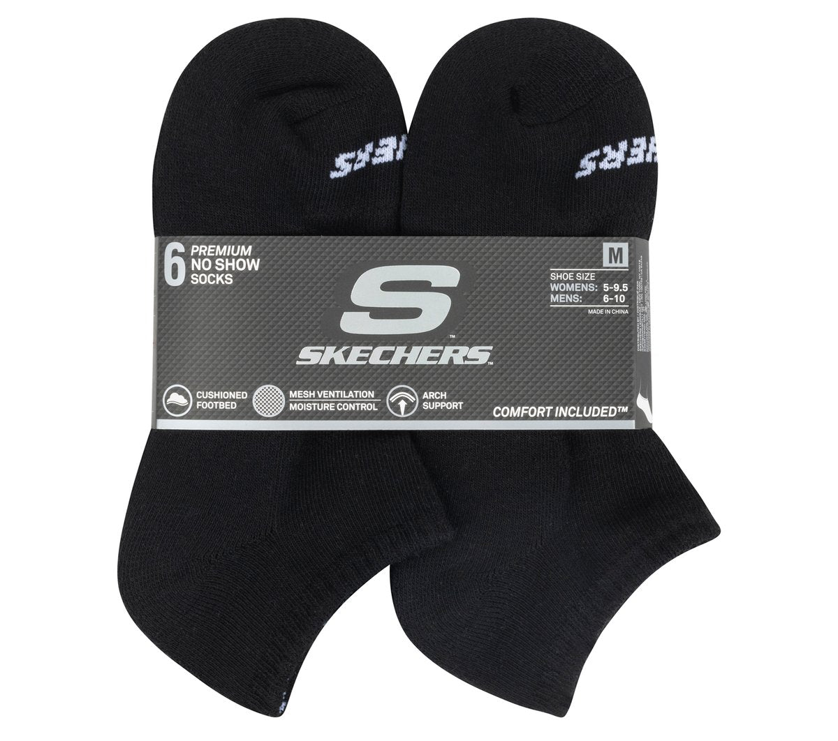 Skechers New | 6 Pack Core Low Cut Medium Socks