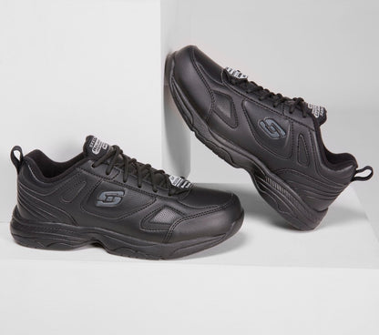 Skechers Exclusive | Work Slip-Resistant Relaxed Fit: Dighton - Bricelyn
