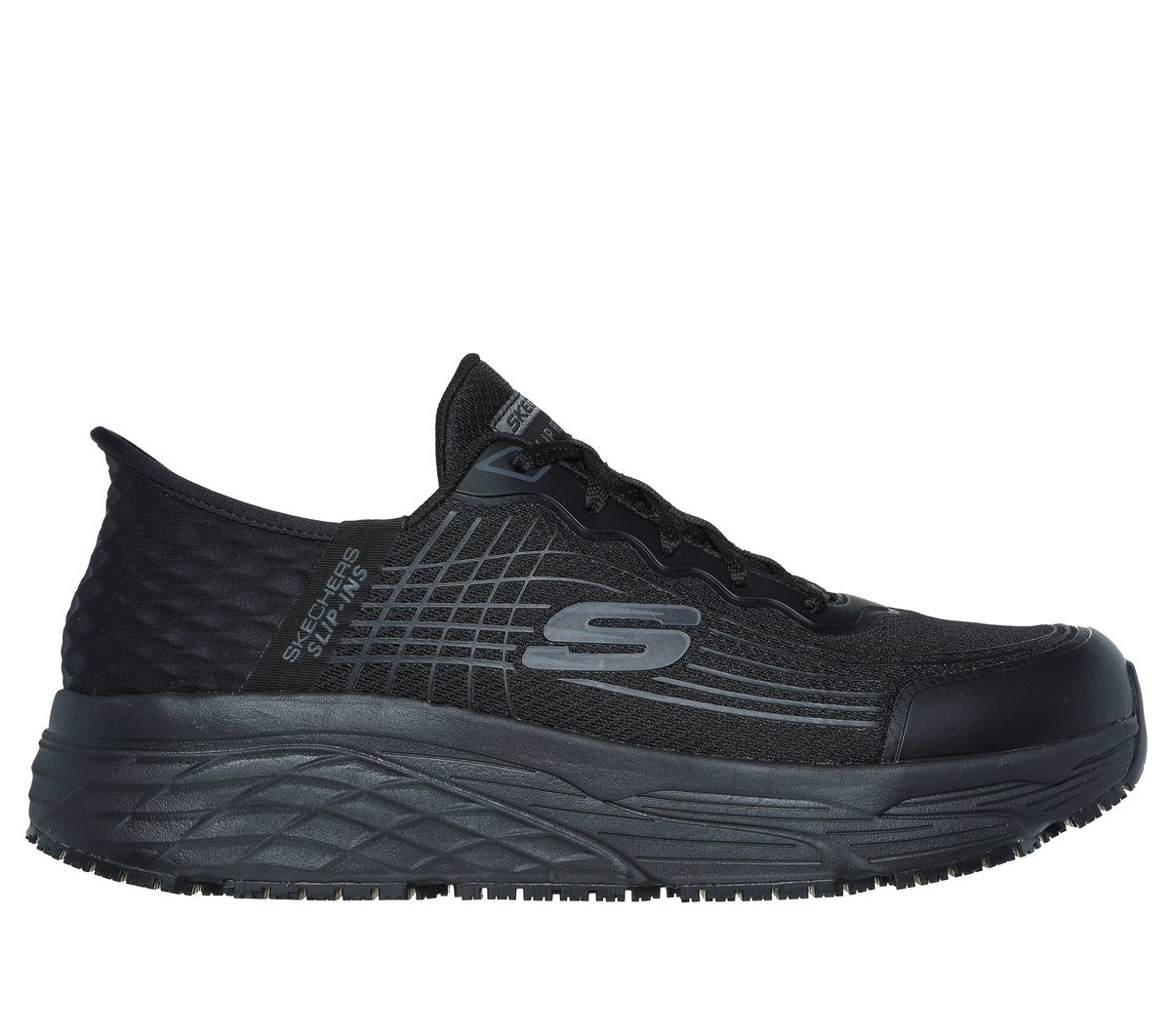 Skechers Discount | Skechers Slip-ins Work Slip-Resistant Relaxed Fit: Max Cushioning Elite - Remmal