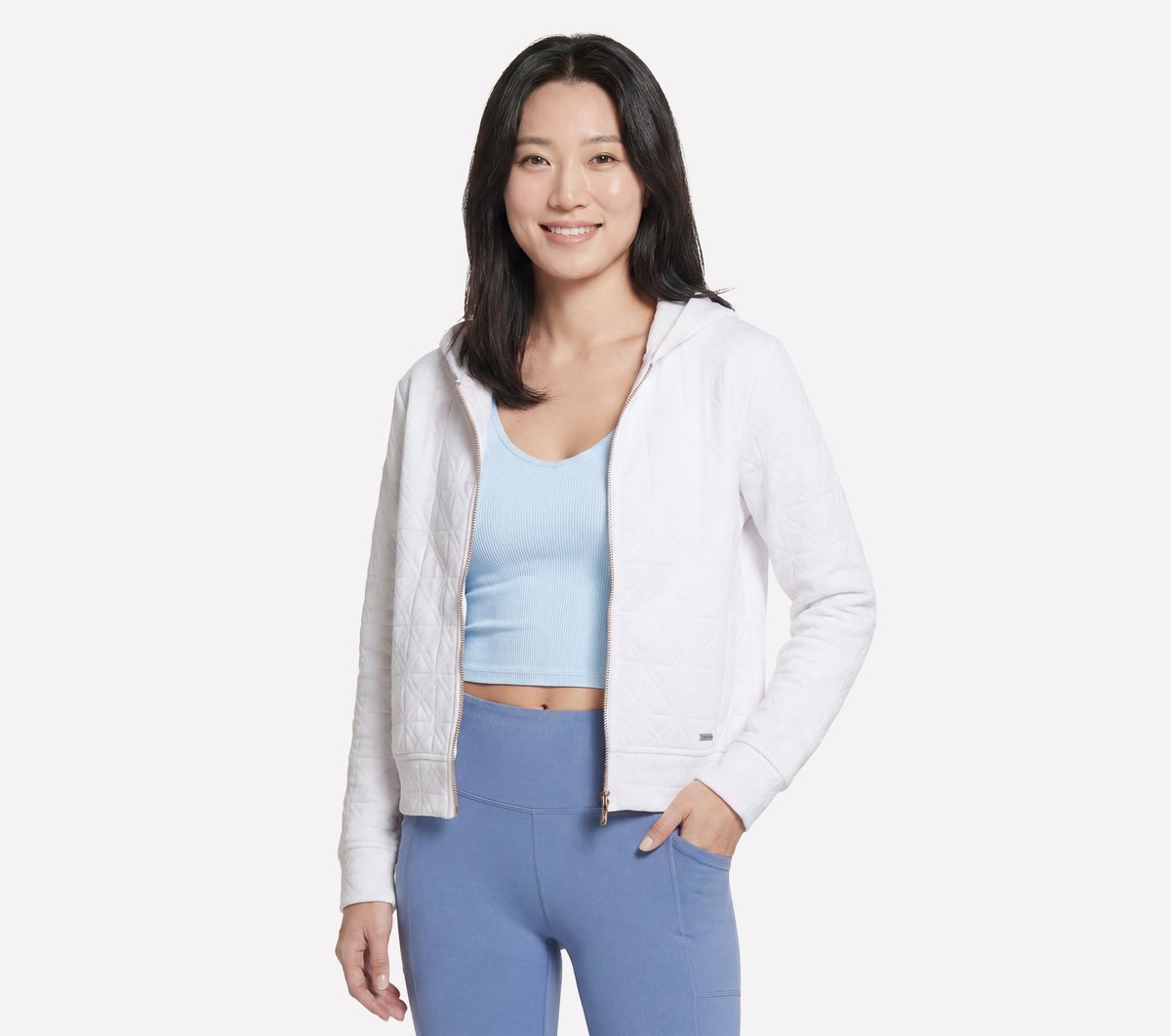 Skechers Exclusive | GO WALK Cozy Fit Diamond Jacket