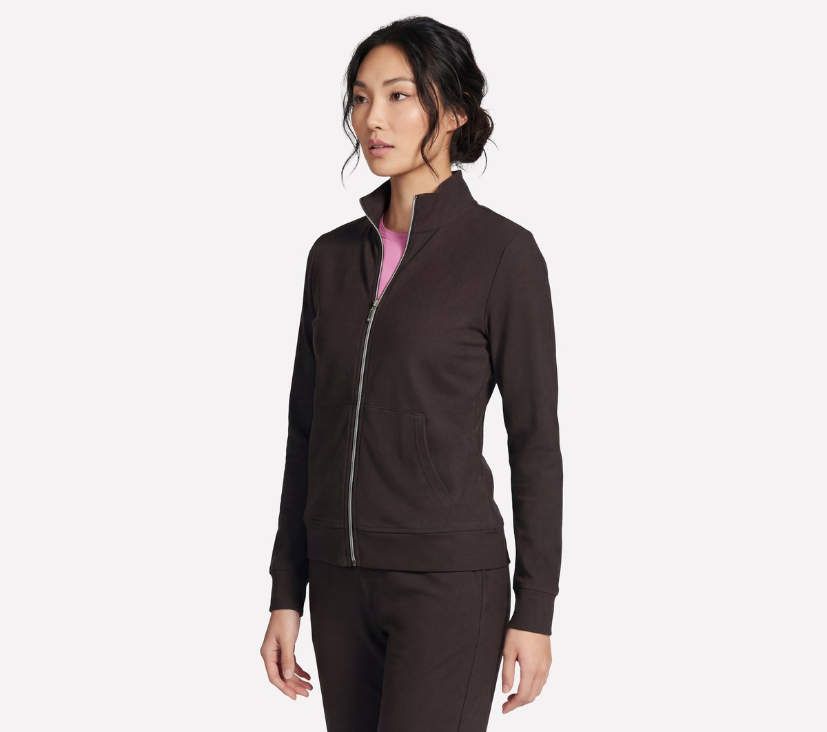 Skechers Hot Sale | GO Luxe Rib Everyday Full Zip Jacket