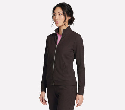 Skechers Hot Sale | GO Luxe Rib Everyday Full Zip Jacket