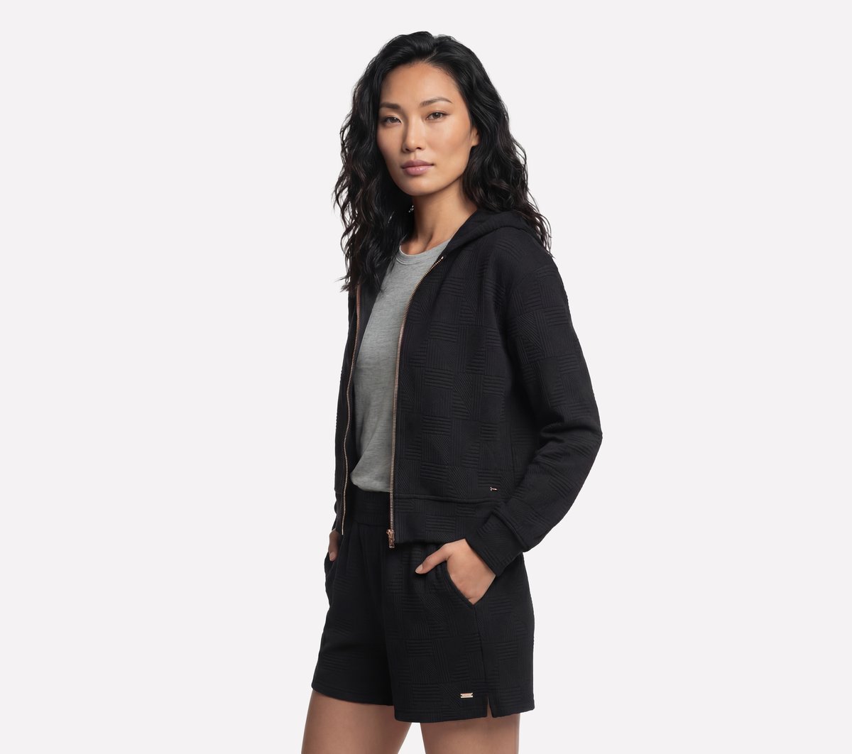 Skechers Exclusive | GO WALK Everywhere Diamond Full Zip Jacket