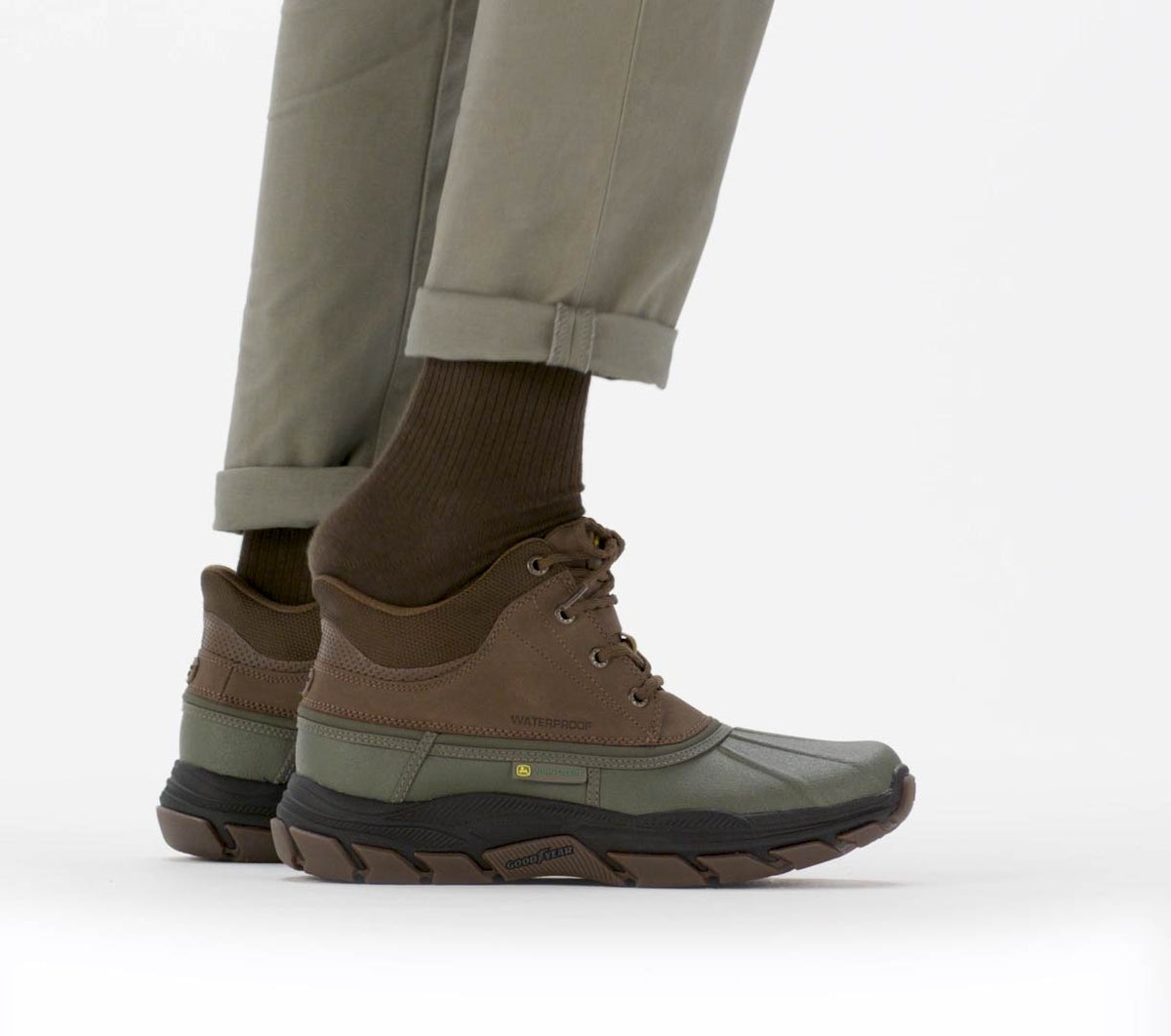 Skechers Best Price | Skechers Slip-ins John Deere Waterproof Relaxed Fit: Respected - Swamper