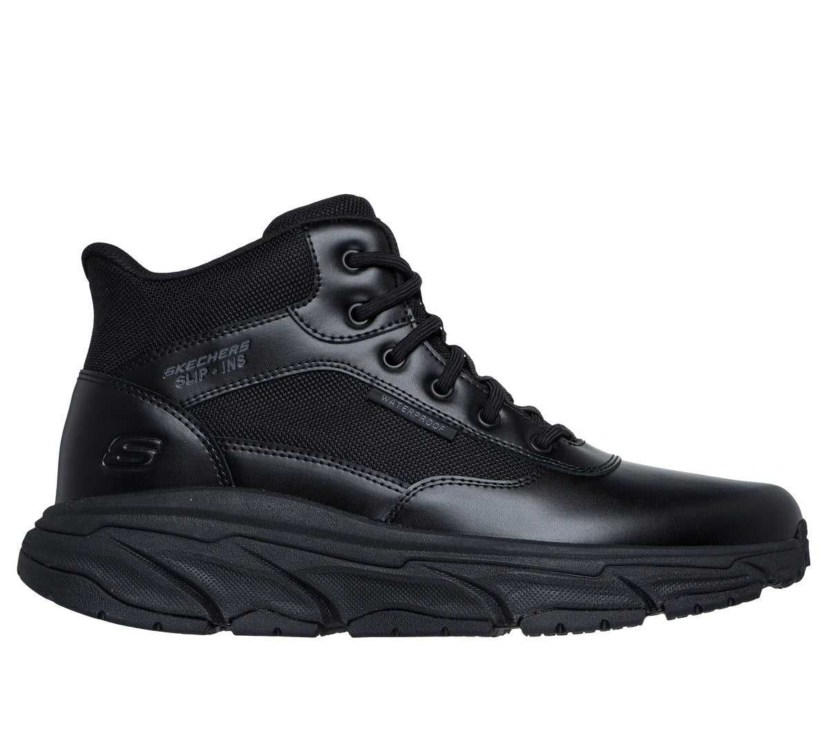 Skechers Trusted | Skechers Slip-in Work Waterproof Slip-Resistant: D'Lux Journey - Redron