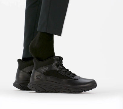 Skechers Trusted | Skechers Slip-in Work Waterproof Slip-Resistant: D'Lux Journey - Redron
