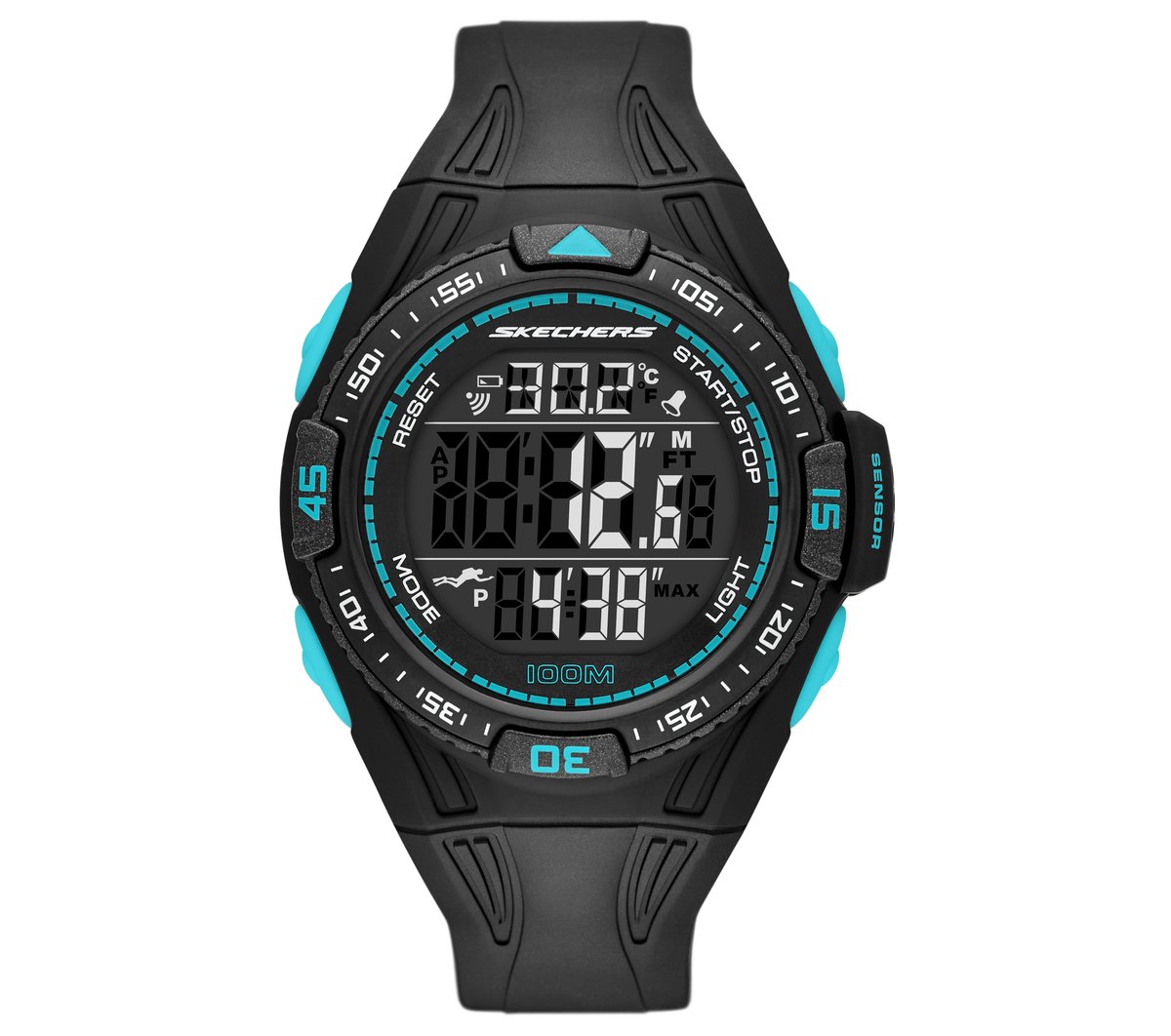 Skechers New | Digital Long Strap Watch
