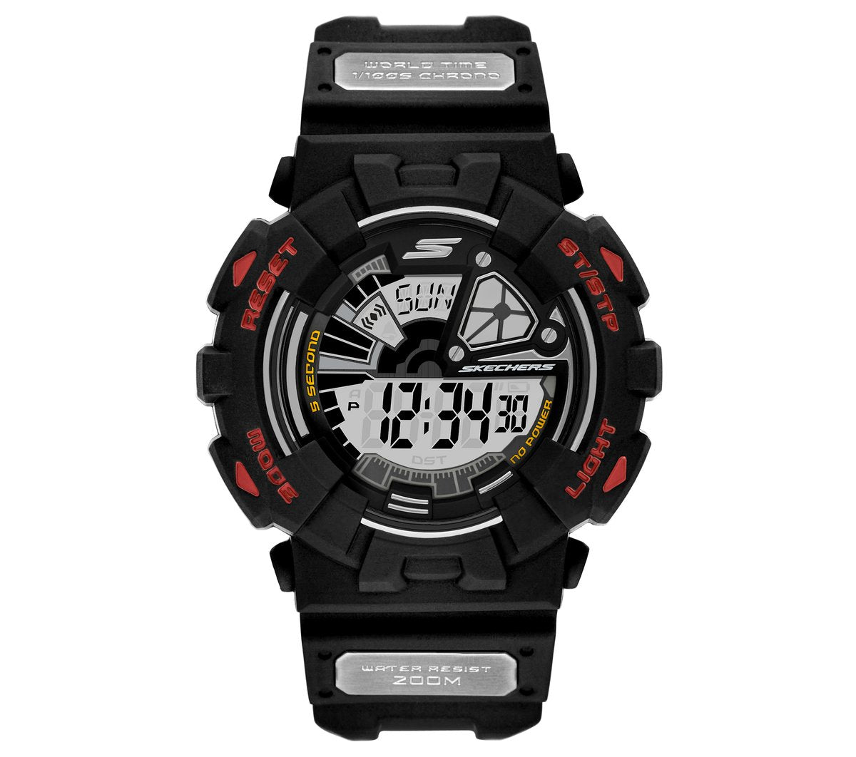 Skechers Recommended | Digital Black Watch