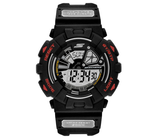 Skechers Recommended | Digital Black Watch