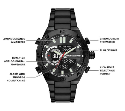 Skechers Popular | Skechers Analog Chrono Watch