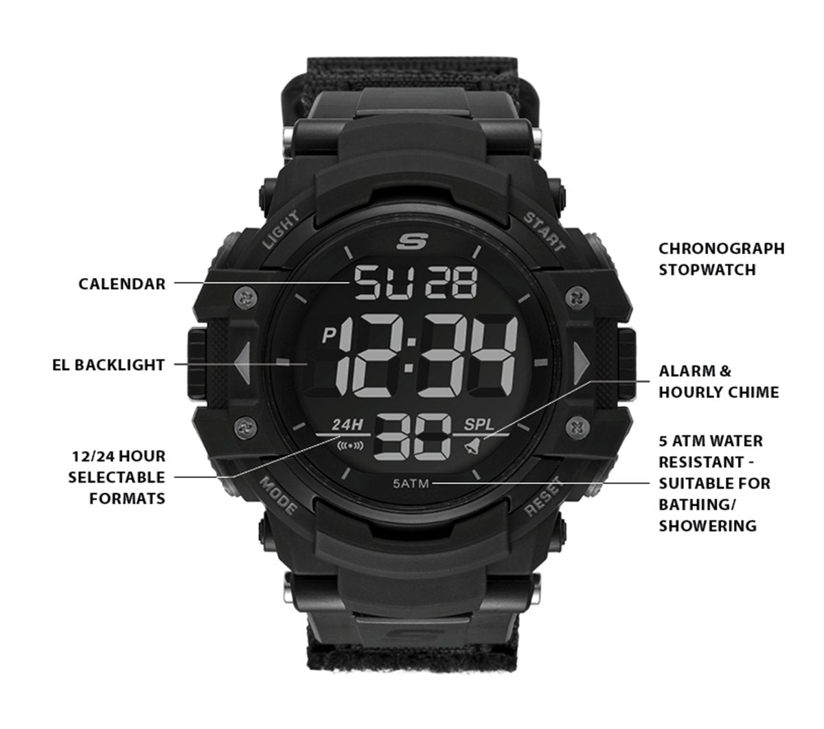 Skechers Featured | Keats Digital Watch