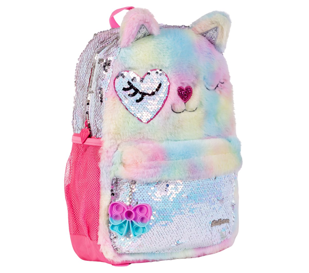 Skechers Trending | Twinkle Toes: Fur Cat Backpack