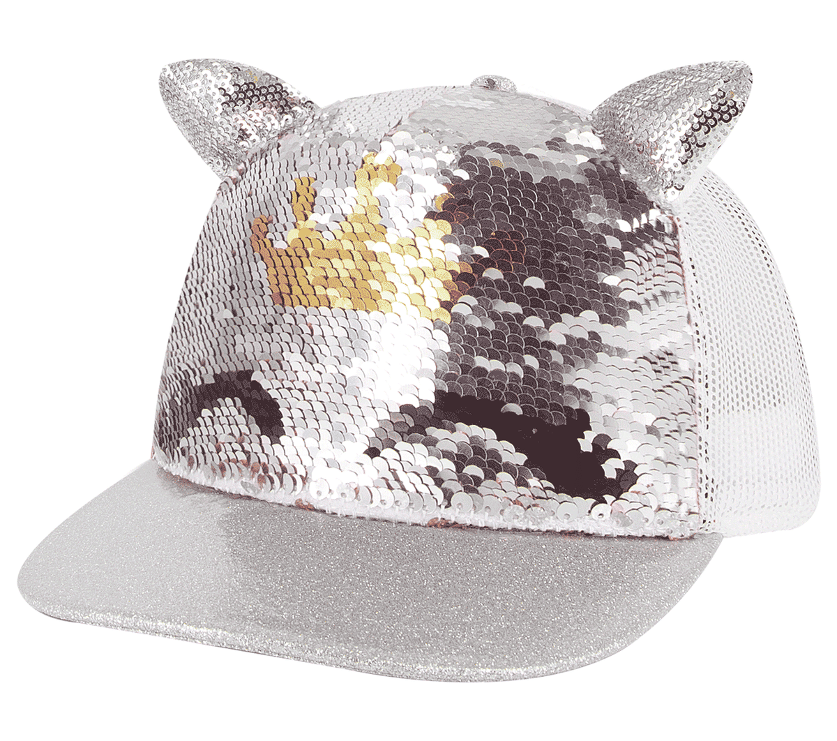Skechers Featured | Skechers Caticorn Sequin Trucker Hat