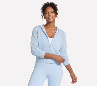 Skechers Essential | Shine Hooded Full Zip Jacket
