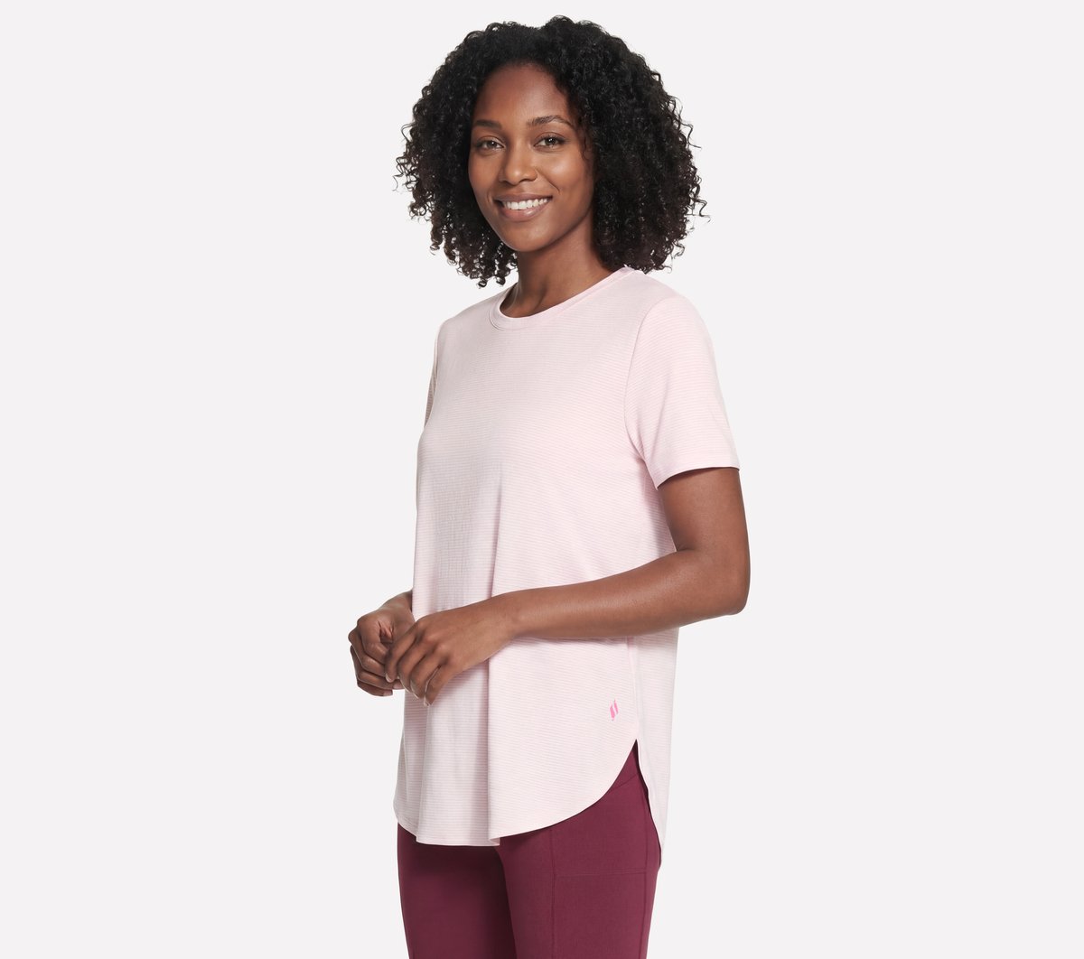 Skechers Exclusive | GO DRI Swift Stripe Tunic Tee
