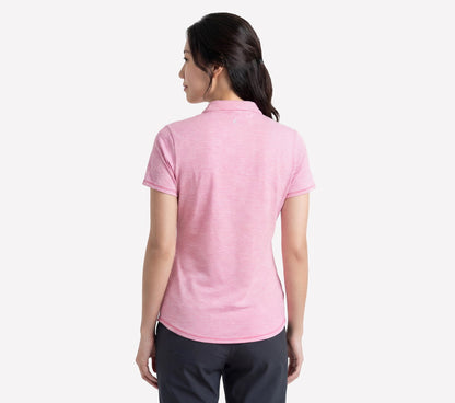 Skechers Signature | Short Sleeve On The Green Striped Polo