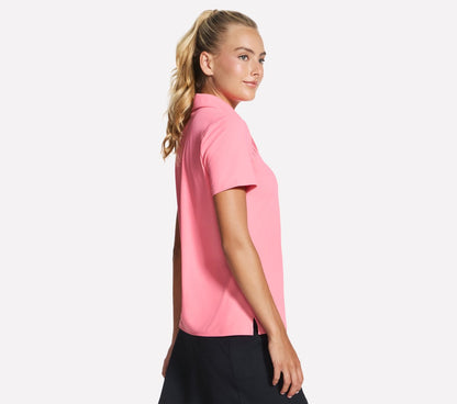 Skechers Popular | GO GOLF Short Sleeve Birdie Zip Front Polo