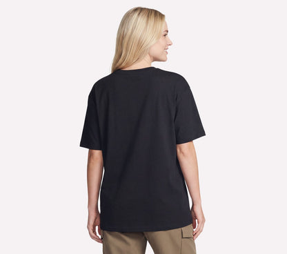 Skechers Great Value | Gold Splatter Diamond Short Sleeve Tee