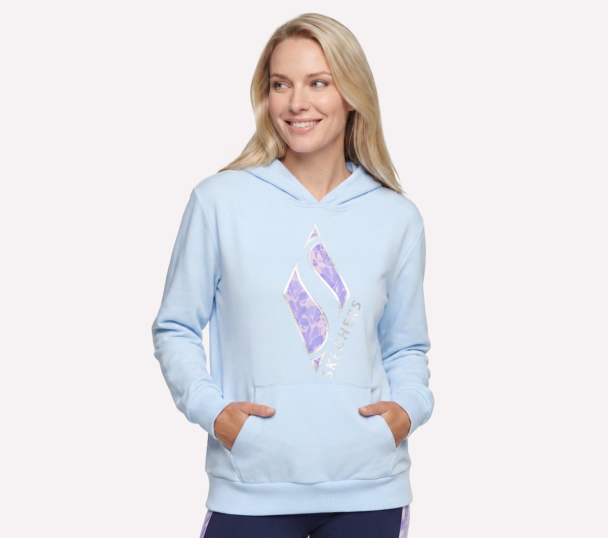 Skechers Special Offer | Floral Diamond Pullover Hoodie
