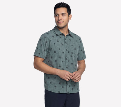 Skechers Top Pick | The GO WALK Air Printed Short Sleeve Shirt