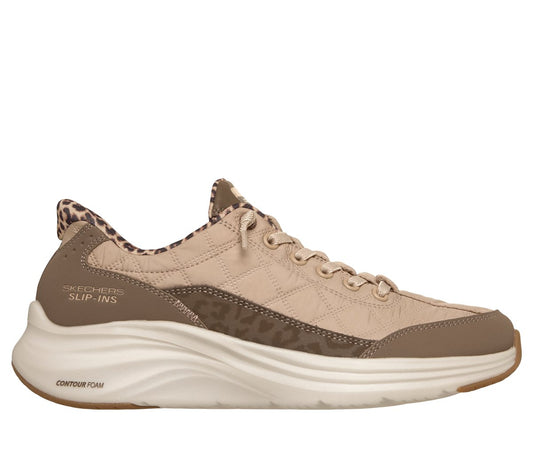 Skechers Trusted | Skechers Slip-ins: Contour Foam - Cozy Fit Leopard Dream
