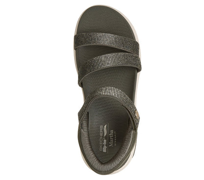 Skechers Featured | Skechers Slip-ins Martha Stewart: GO WALK Arch Fit 2.0 Sandal - Brilliance