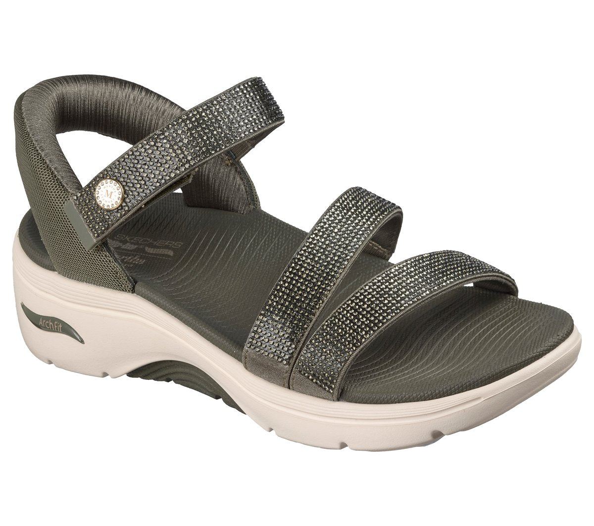 Skechers Featured | Skechers Slip-ins Martha Stewart: GO WALK Arch Fit 2.0 Sandal - Brilliance