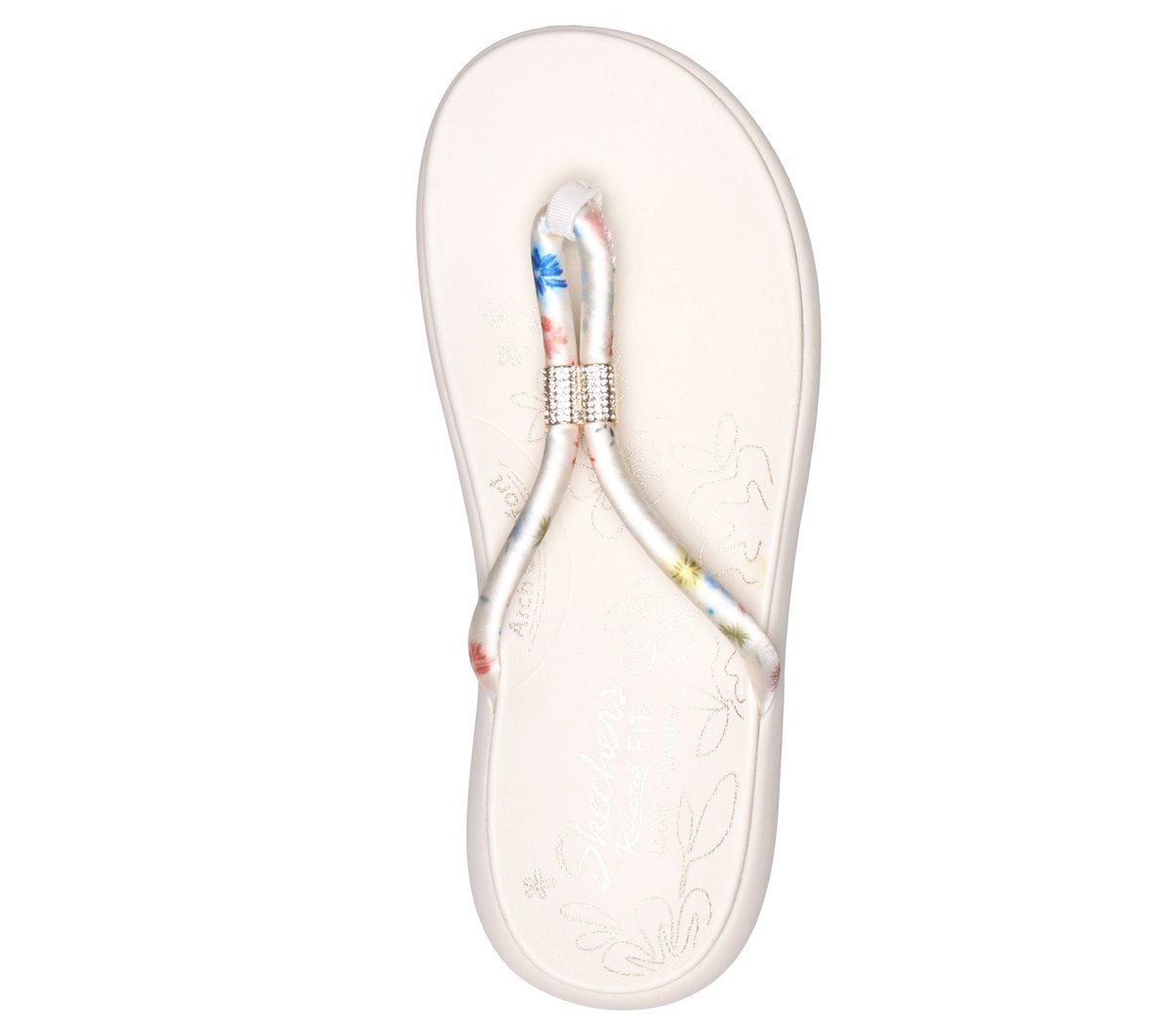 Skechers Customer Favorite | Slide-Ups Relaxed Fit: Asana Luxe - Vibrant Beauty