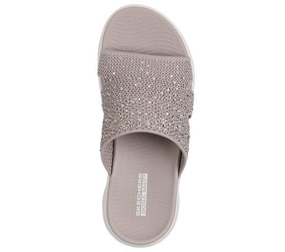 Skechers Best Seller | GO WALK Flex Sandal - Glitz
