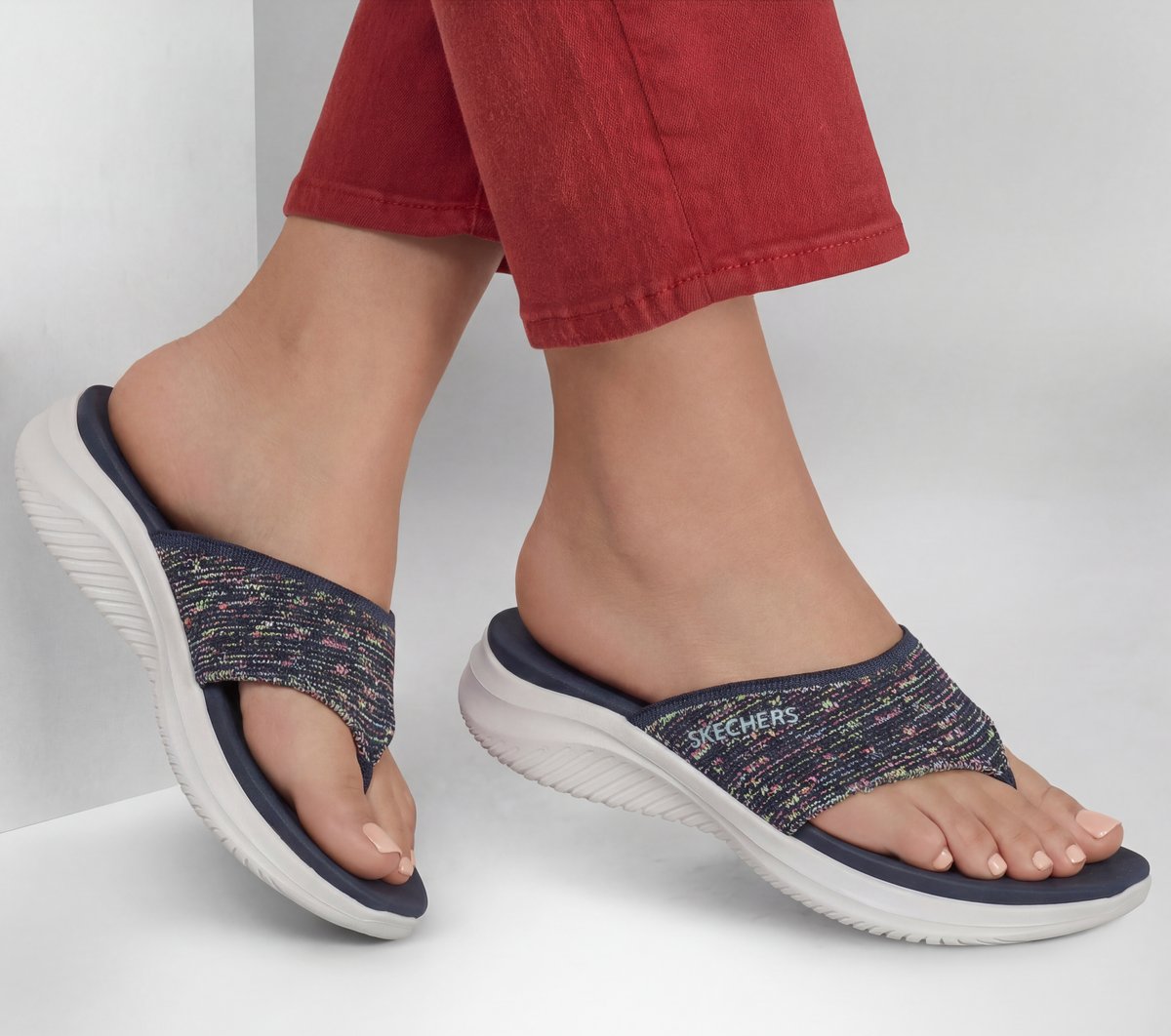 Skechers Quality | Ultra Flex 3.0 Sandal - Confetti Dreams