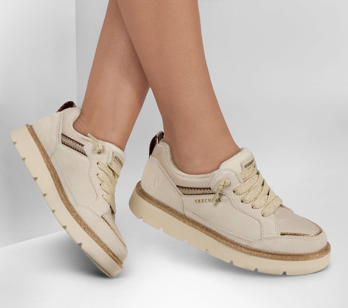 Skechers Trusted | Keepsakes Cozy - Street Hiker Glimmer