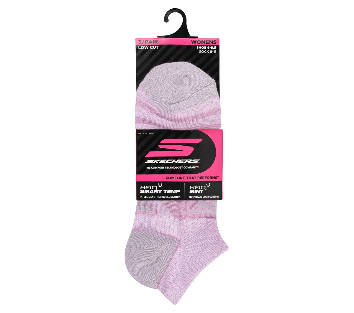 Skechers Everyday | 3 Pack Women's Performance Low Cut Running Socks
