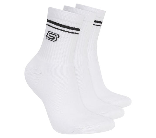 Skechers New | 3 Pack Women's Low Crew Varsity Socks