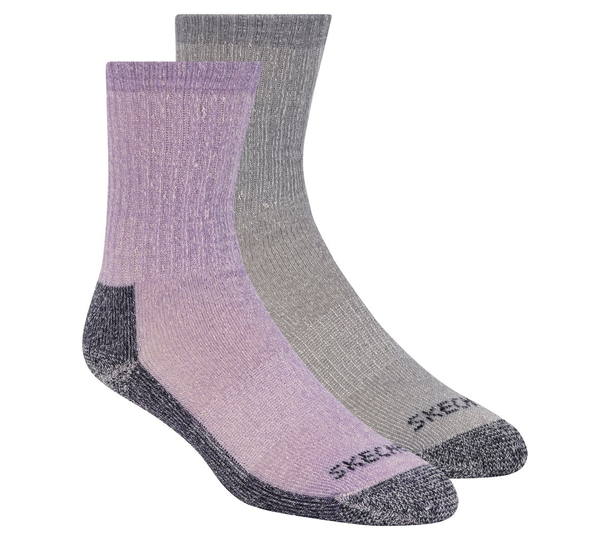 Skechers Quality | 2 Pack Women's Crew Wool Socks