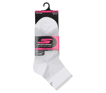 Skechers Hot Sale | 3 Pack Women's Reflective Performance Quarter Socks
