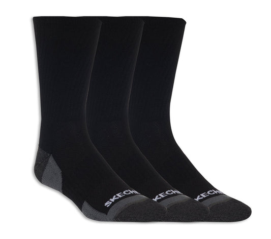 Skechers Essential | 3 Pack Half Terry Crew Socks