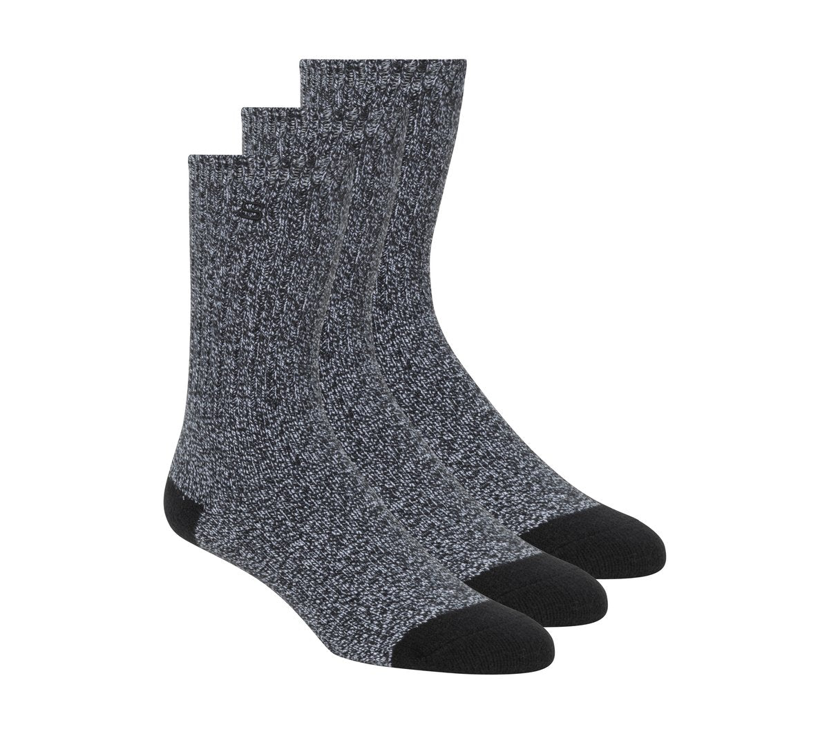 Skechers Essential | Super Soft Boot Crew Socks - 3 Pack