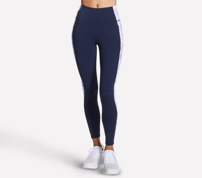 Skechers Quality | GO WALK Block Full Length High-Waisted Legging