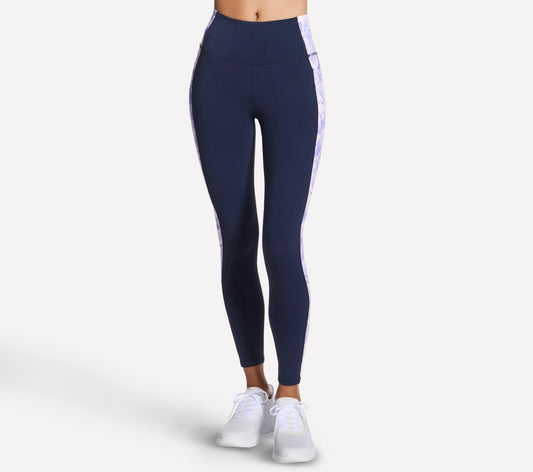 Skechers Quality | GO WALK Block Full Length High-Waisted Legging