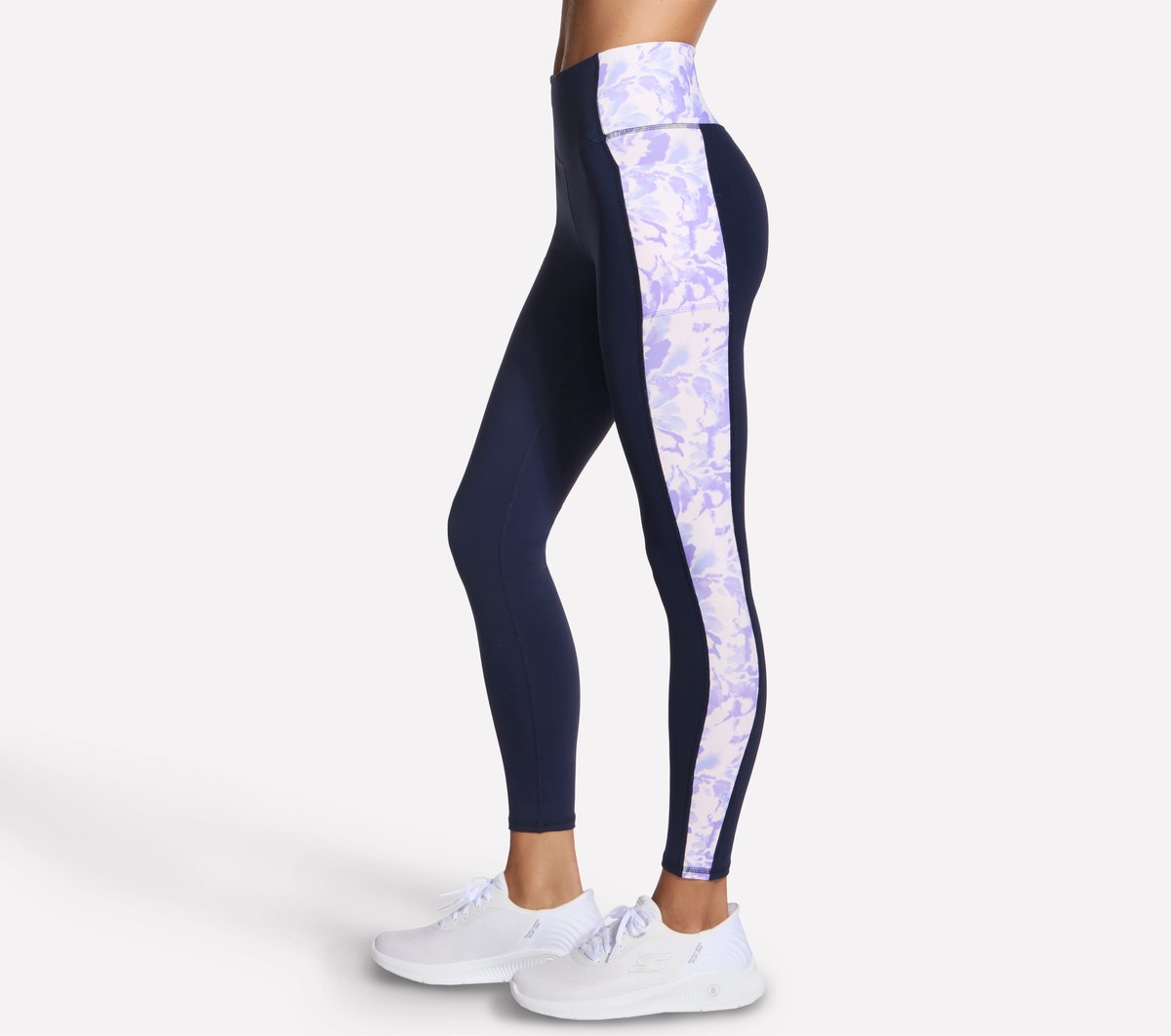 Skechers Quality | GO WALK Block Full Length High-Waisted Legging