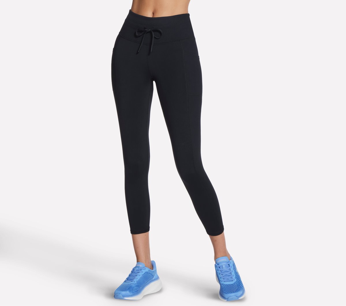 Skechers Great Value | GO WALK Rib Mix High Waisted 7/8 Legging