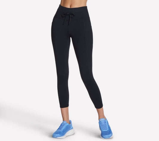 Skechers Great Value | GO WALK Rib Mix High Waisted 7/8 Legging