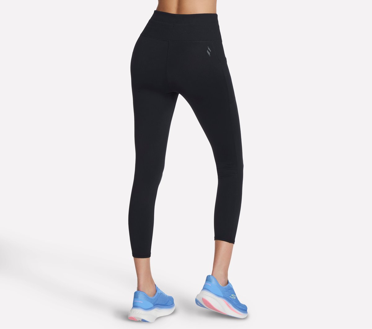 Skechers Great Value | GO WALK Rib Mix High Waisted 7/8 Legging