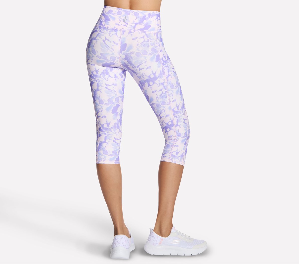 Skechers Classic | GO FLEX Printed High Waisted Capri