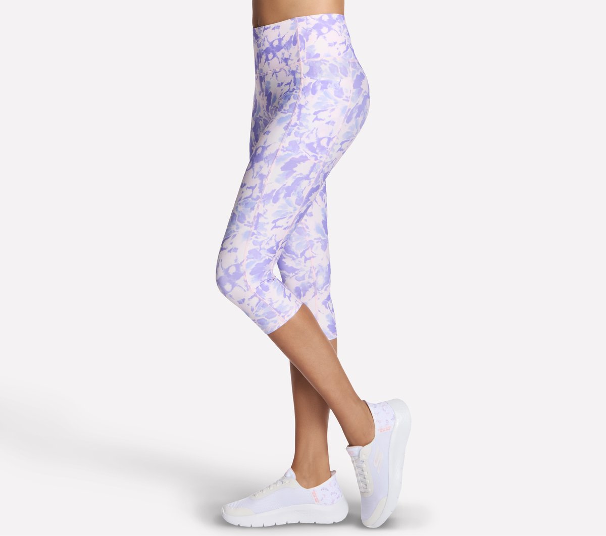 Skechers Classic | GO FLEX Printed High Waisted Capri