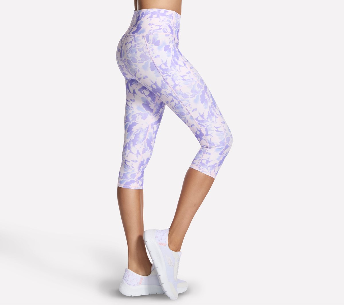 Skechers Classic | GO FLEX Printed High Waisted Capri