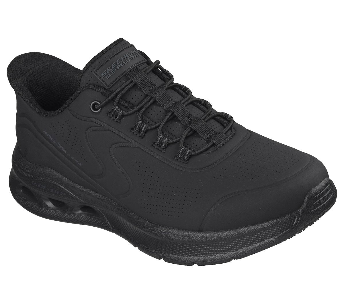Skechers Classic | Skechers Slip-ins Work Slip-Resistant Relaxed Fit: Arc Waves 2.0