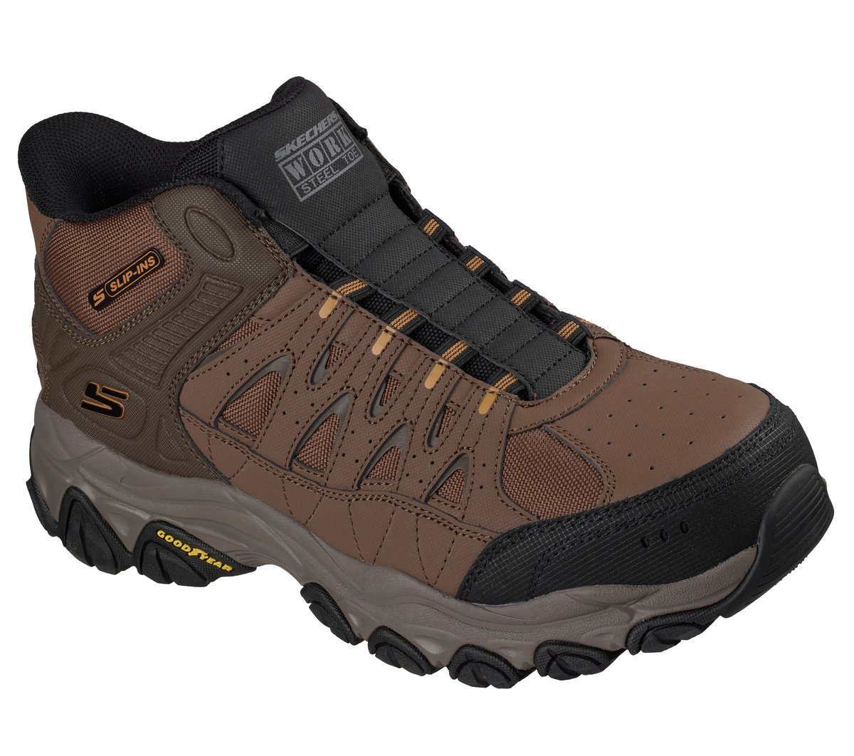 Skechers Featured | Skechers Slip-ins Work: After Burn M. Fit 2.0 - Brimrock