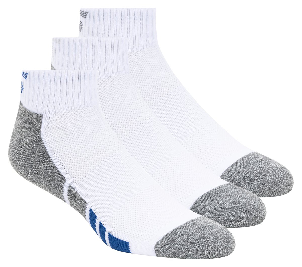 Skechers Trusted | 3 Pack Men's Half Terry Quarter Crew Socks