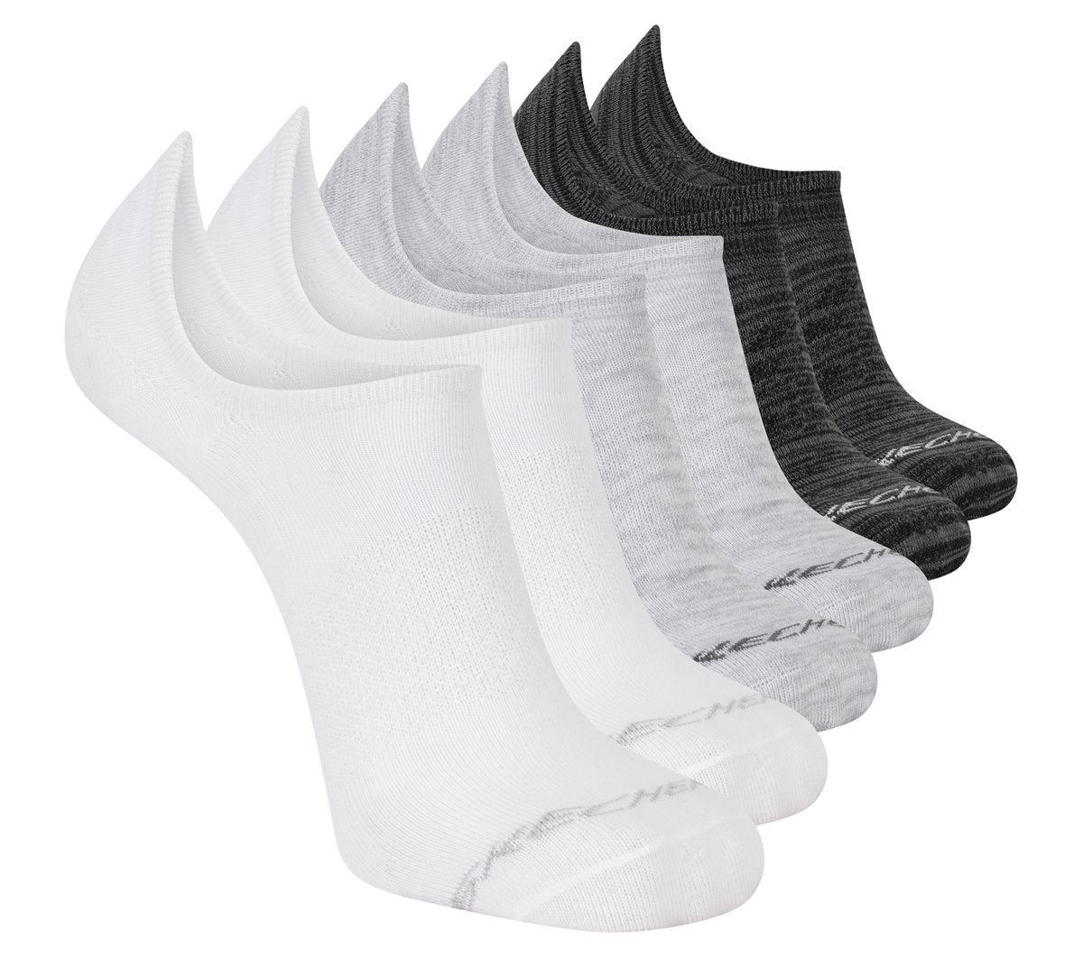 Skechers Trusted | 6 Pack Men's Sneaker Liner Socks